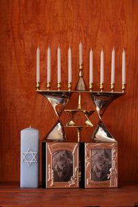 Star of David Candle